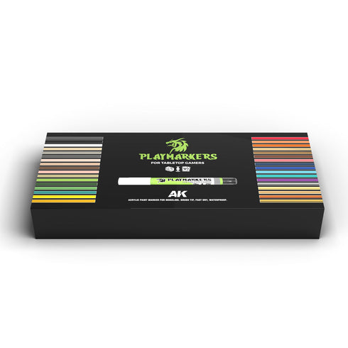 AK Interactive Playmarkers: Special Box Full Range 34 Colour Set