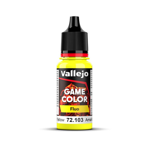 Vallejo Model Color Fluorescent Yellow 18ml