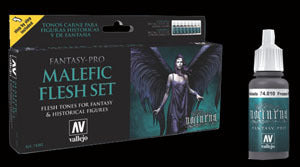 Vallejo: Malefic Flesh Set 8 Colour Set