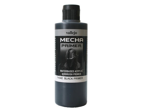 Vallejo - Mecha Colour Black Primer 200ml