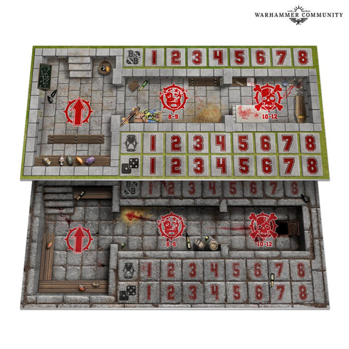 Neoprene Fantasy Football Pitch - Stone dungeon