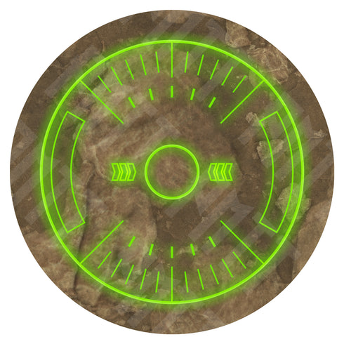 Objective Zone – Crag Valley – SciFi – GW- (set of 6)