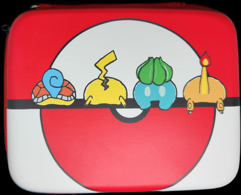 Pokemon Portable Hard-Shell Card Storage Box- Pokémon Backs