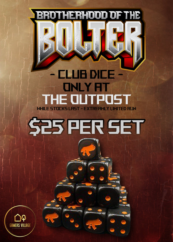 Brotherhood of the Bolter Club Dice 20pce