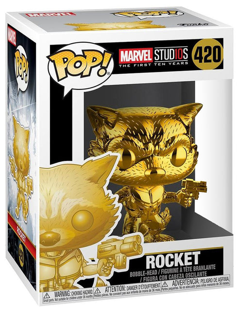 Funko Gold Chrome Rocket