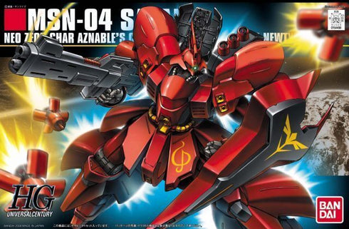 Bandai Gundam HGUC 1/144 MSN-04 Sazabi Gunpla Model Kit