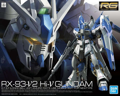 BANDAI GUNDAM RG 1/144 HI-NU GUNDAM GUNPLA MODEL KIT