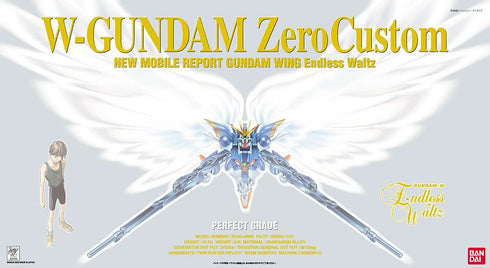 Bandai Gundam PG 1/60 Wing Gundam Zero Custom Gunpla Plastic Model Kit