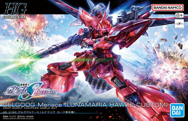 Bandai Gundam HG 1/144 Gelgoog Menace (Lunamaria Hawke Custom) Gunpla Model Kit