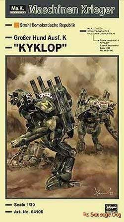 1/20 Humanoid Unmanned Interceptor KyKlop