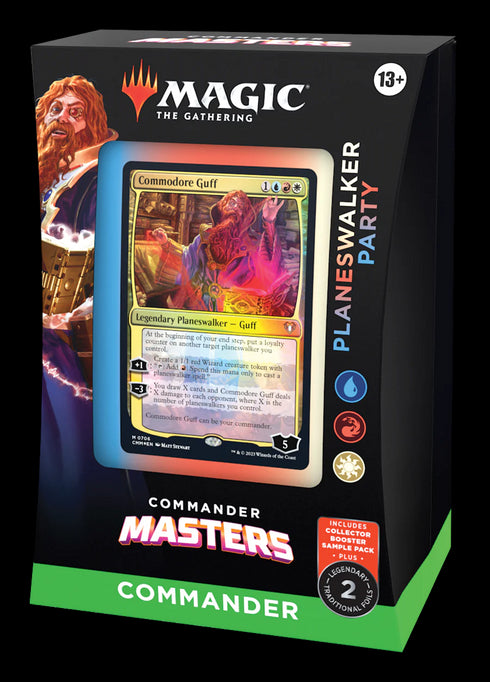 MAGIC THE GATHERING COMMANDER MASTERS COMMANDER DECK:PLANESWALKER PARTY
