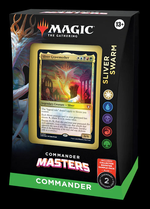 MAGIC THE GATHERING COMMANDER MASTERS COMMANDER DECK:SLIVER SWARM