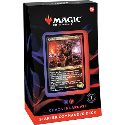 Magic Starter Commander 2022 Deck -Variants