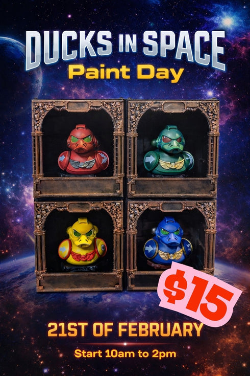 Gamers Village Armory Event: Ducks in Space