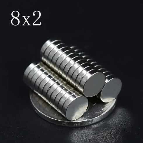 10pc 8x2mm Magnets