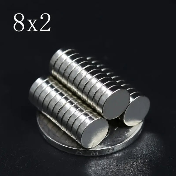 10pc 8x2mm Magnets