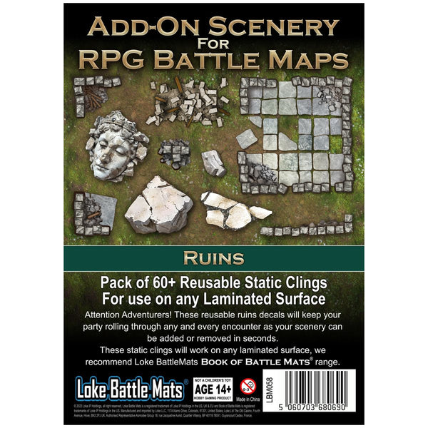 Add On Scenery For RPG Maps Ruins