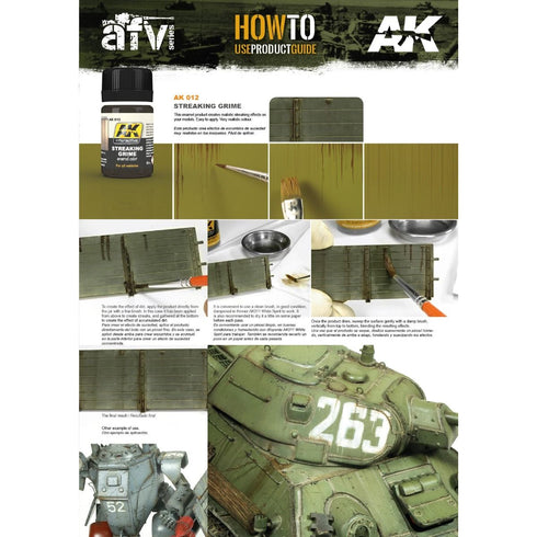 AK Interactive - Weathering Products - Streaking Grime General 35ml