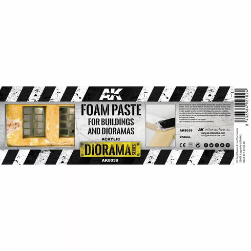 AK Interactive Dioramas - Foam Texturizer & Sealer 250ml