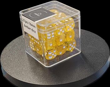 Regular D6 27pcs 16mm Dice - Various Colours