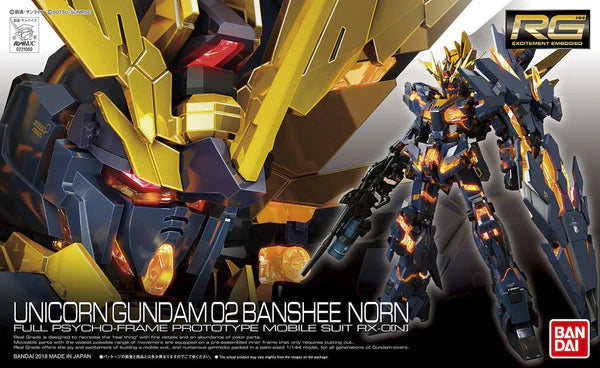 RG GUNDAM - 1/144 -UNICORN GUNDAM 02 BANSHEE NORN