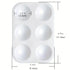 White Palette Artist Watercolor Painting Tray