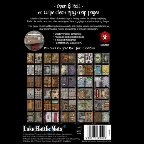 Big Book of Battle Mats Rooms Vaults Chambers