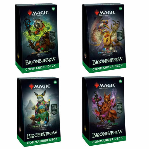 MAGIC THE GATHERING:Bloomburrow Commander Decks-