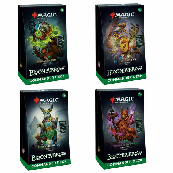MAGIC THE GATHERING:Bloomburrow Commander Decks-