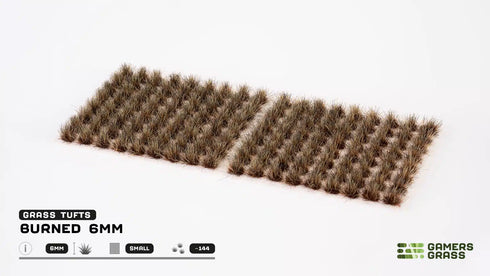 Burned Tufts - Small (6mm)