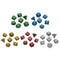7pcs Set of RPG Celtic Pattern Dice 16mm - Various