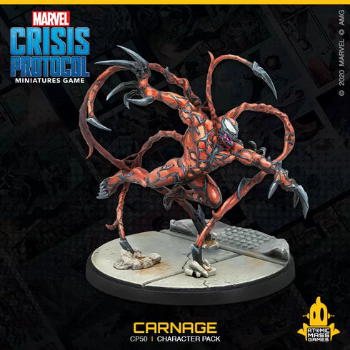 Marvel Crisis Protocol Miniatures Game Mysterio & Carnage