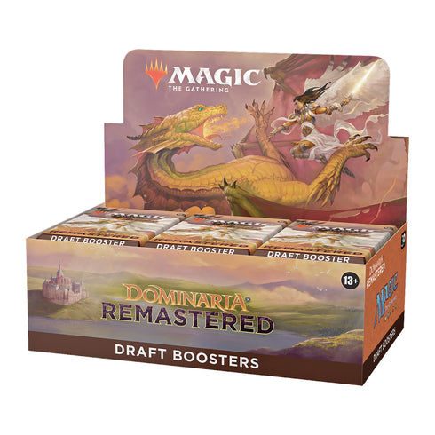 Magic The Gathering - MTG - Dominaria Remastered Draft Booster Display