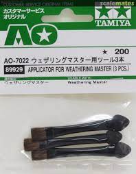 Weathering Master Series replacement applicator brushes 3pack