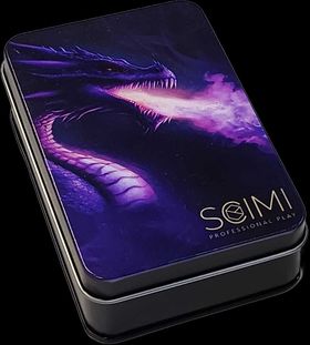 7x Mix 16mm Dice - Dragon egg w/ Dragon Tin