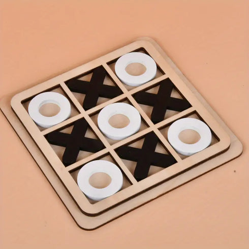 Wooden Tic Tac Toe