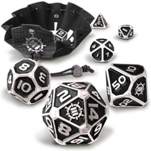 Enhance Tabletop Collector's - 7pc Metal RPG Dice Sets -