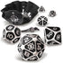 Enhance Tabletop Collector's - 7pc Metal RPG Dice Sets -