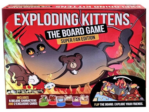 Exploding Kittens The Board Game Super Fan Edition (By Exploding Kittens)