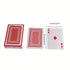 Playing Cards, Poker Size Standard Index, Cards For Blackjack, Euchre, Canasta Card -Red Back