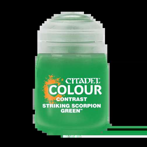 Contrast: Striking Scorpion Green