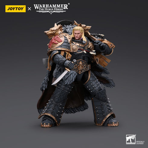 Joy Toy Warhammer Collectibles: 1/18 Scale Space Wolves Leman Russ Primarch of the VIth Legion