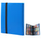 9 Pocket Trading Card Album Folder/Binder - Blue Dark