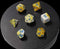 7x Mix 16mm Dice - Lemon Twist