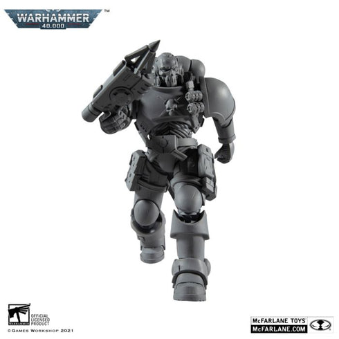 Warhammer 40,000 - Space Marine Reiver with Grapnel Launcher Artist Proof 7” Scale Action Figure