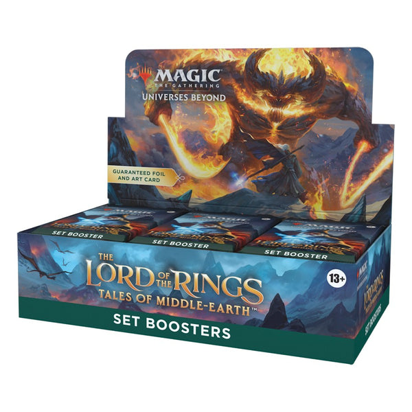 Magic: The Lord of the Rings: Tales of Middle-Earth Set Booster Display