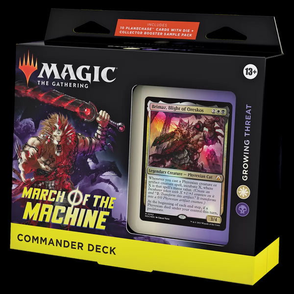 Magic: The Gathering March of the Machine Commander Deck -Growing Threat (White/Black)