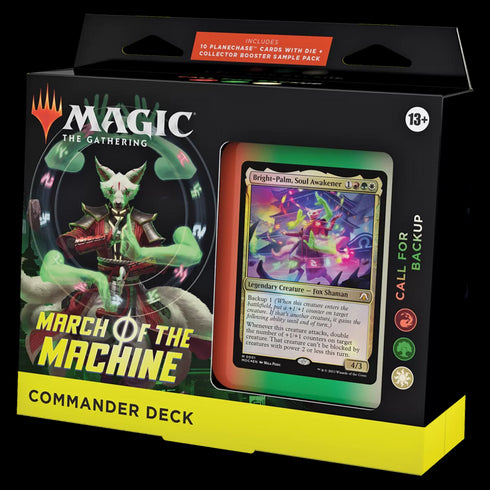 Magic: The Gathering March of the Machine Commander Deck -Call for Backup (Red/Green/White)