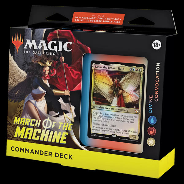 Magic: The Gathering March of the Machine Commander Deck -Divine Convocation (Blue/Red/White)