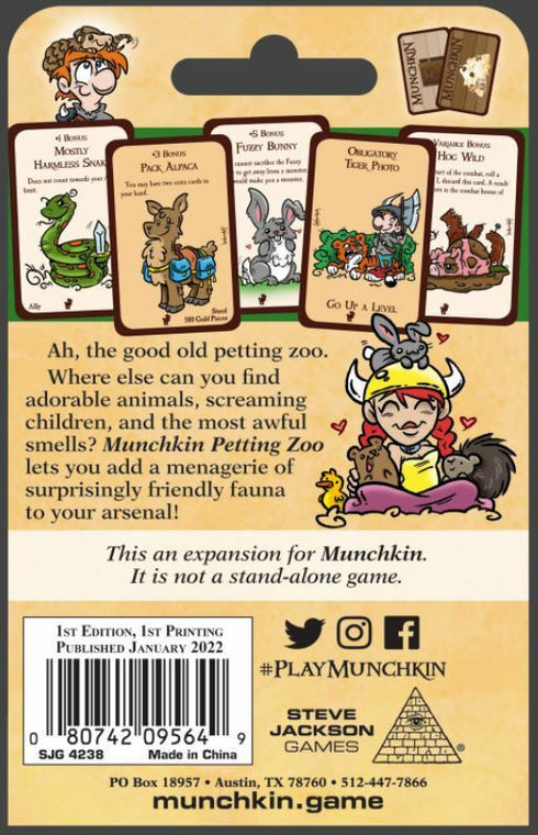 Munchkin Petting Zoo